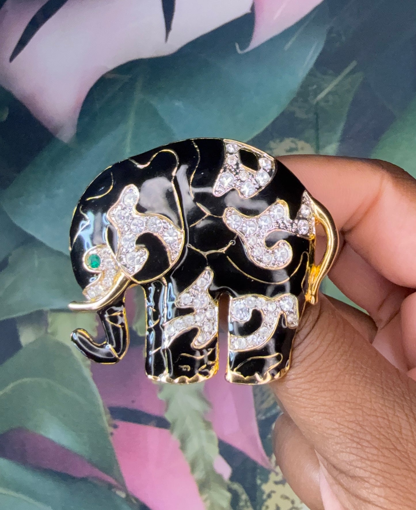 Elephant Brooch