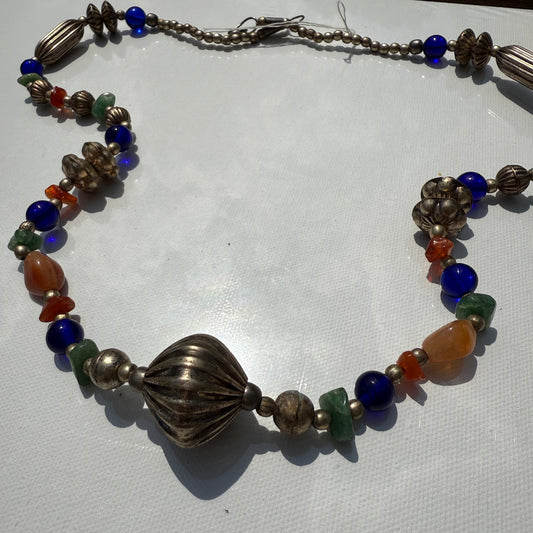 Vintage Tribal Stone Necklace