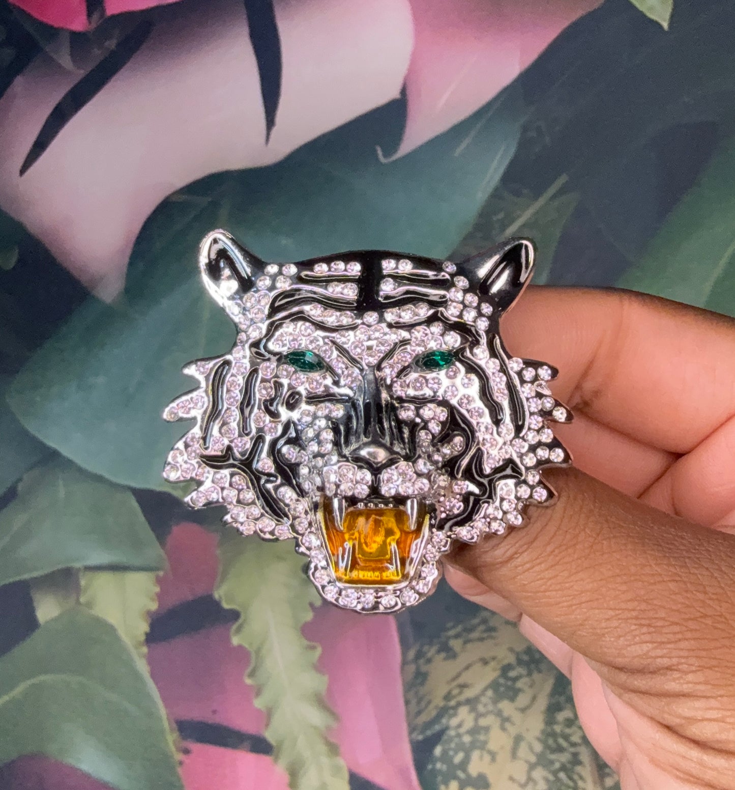 Tiger Brooch