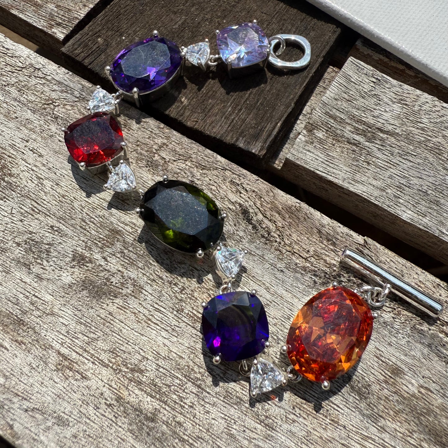 Colorful Jewels Bracelets
