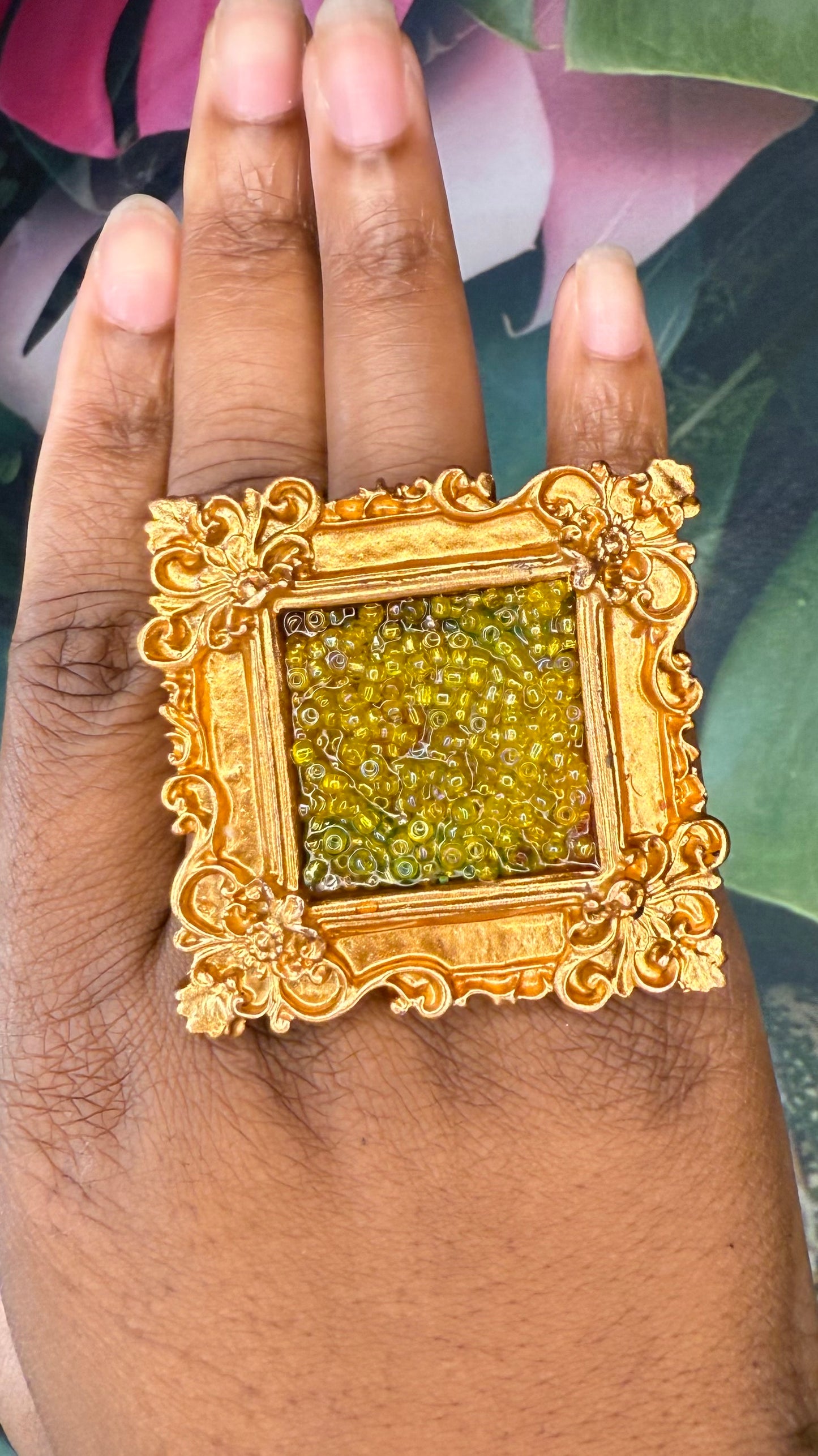 Beaded Portrait